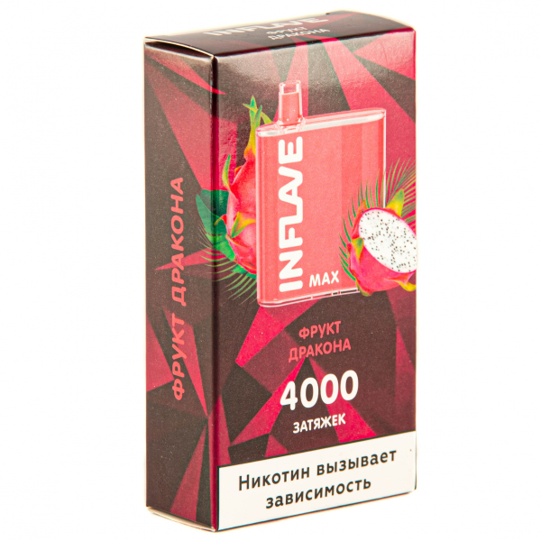 Inflave Max Фрукт Дракона (4000 Затяжек) в Екатеринбурге