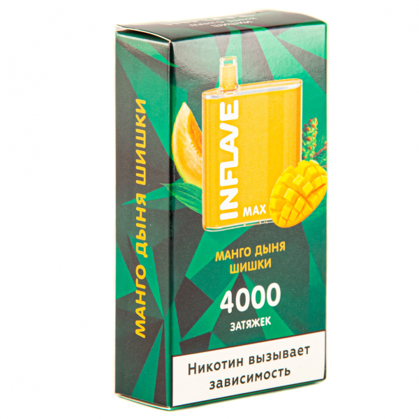 Inflave Max Манго-Дыня-Шишки (4000 Затяжек) в Екатеринбурге