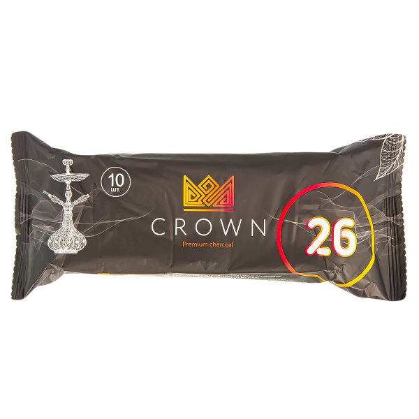 Уголь Crown Кокосовый 10 Шт (26 Мм) в Екатеринбурге