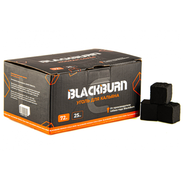 Уголь Blackburn Кокосовый 72 Шт (25 Мм) в Екатеринбурге
