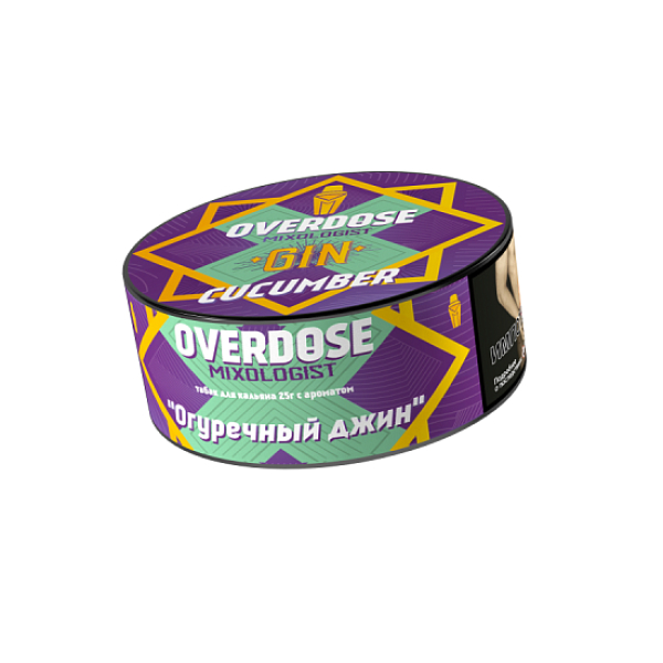Табак Overdose Gin Cucumber   25 грамм в Екатеринбурге