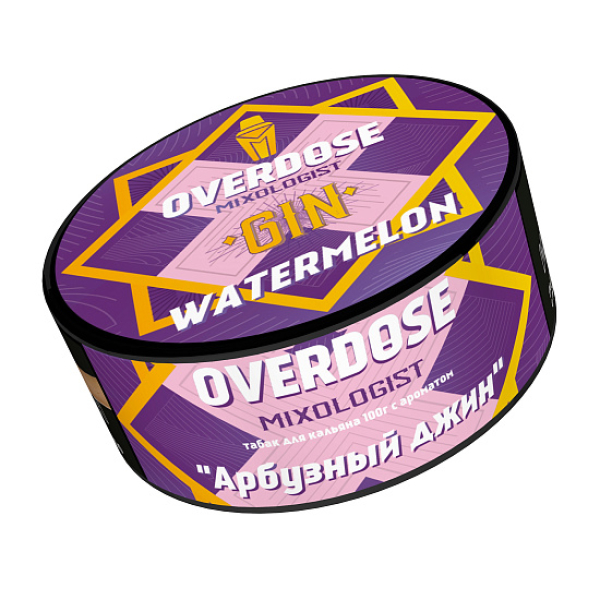 Табак Overdose Gin Watermelon  100 грамм в Екатеринбурге