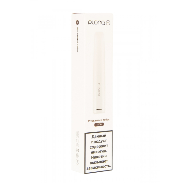 Plonq Plus Мускатный Табак (1500 Затяжек) 20 Мг в Екатеринбурге