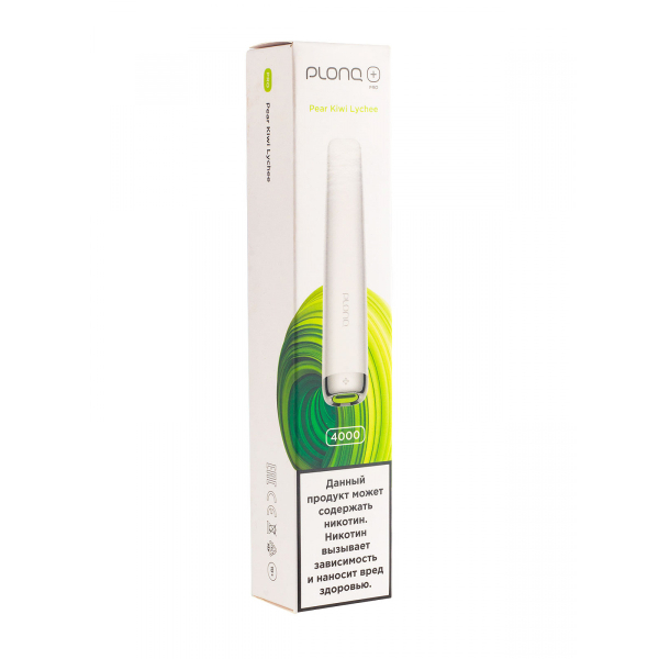 Plonq Plus Pro Груша Киви Личи (4000 Затяжек) 20 Мг в Екатеринбурге
