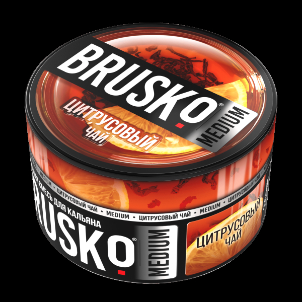 Смесь Brusko Medium Цитрусовый Чай  250 гр в Екатеринбурге