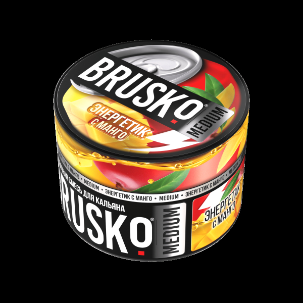 Смесь Brusko Medium Энергетик С Манго  50 гр в Екатеринбурге