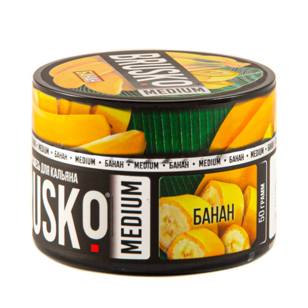 Смесь Brusko Medium Банан  50 гр в Екатеринбурге