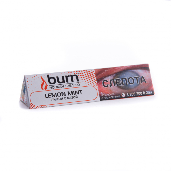 Табак Burn Lemon Mint  25 грамм в Екатеринбурге