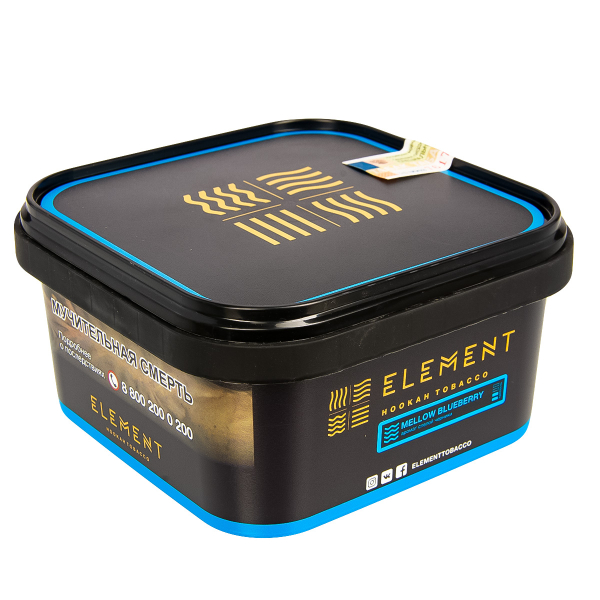 Табак Element Вода Mellow Blueberry  200 грамм в Екатеринбурге