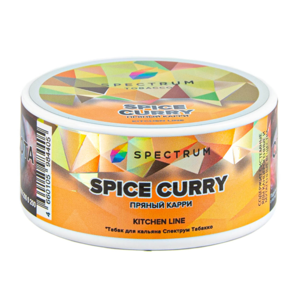 Табак Spectrum Kitchen Line Spice Curry  25 грамм в Екатеринбурге
