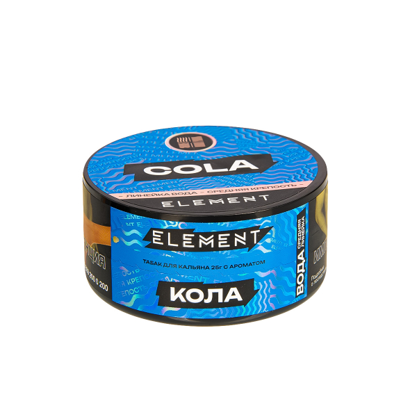Табак Element Вода Cola New  25 грамм в Екатеринбурге