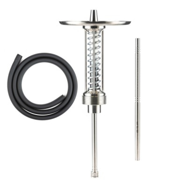 Кальян Bsp Hookah Cybertank White Black Chrome в Екатеринбурге