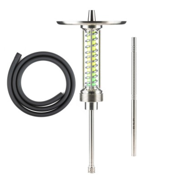 Кальян Bsp Hookah Cybertank Yellow Green Chrome в Екатеринбурге