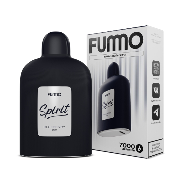 Электронка Fummo Spirit Черничный Пирог   в Екатеринбурге