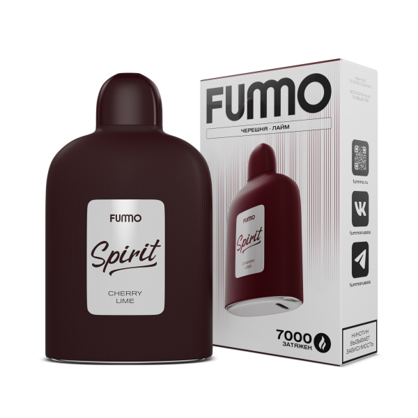 Электронка Fummo Spirit Черешня Лайм   в Екатеринбурге