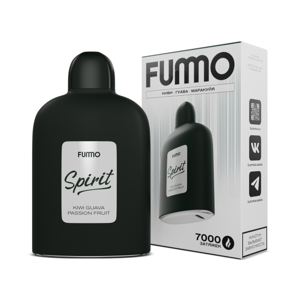 Электронка Fummo Spirit Киви Гуава Маракуйя  в Екатеринбурге