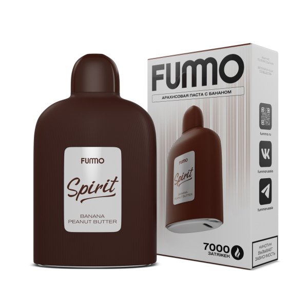 Электронка Fummo Spirit Арахисовая Паста С Бананом  в Екатеринбурге