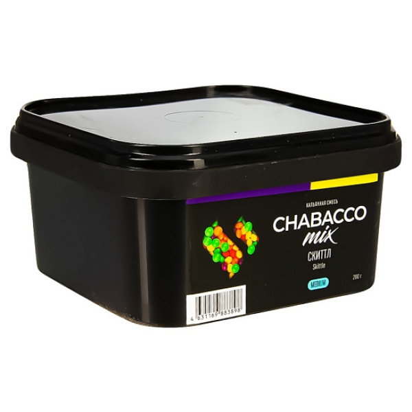 Смесь Chabacco Mix Skittle   Medium 200 гр в Екатеринбурге