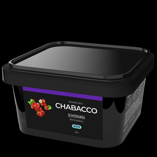 Смесь Chabacco Wild Strawberry    Medium 200 гр в Екатеринбурге