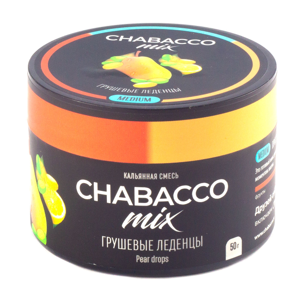 Смесь Chabacco Mix Pear Drops   Medium 50 гр в Екатеринбурге