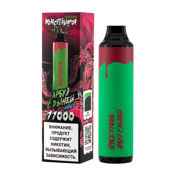 Электронка Monstervapor Space Арбуз И Дыня (11000 Затяжек) в Екатеринбурге