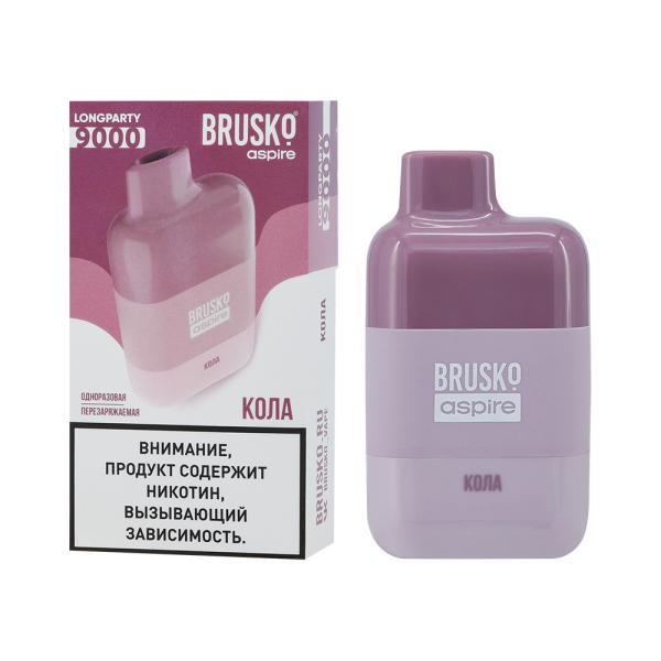 Электронка Brusko Longparty Кола (9000 Затяжек) в Екатеринбурге