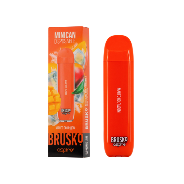 Электронка Brusko Minican Манго Со Льдом (1500 Затяжек) в Екатеринбурге