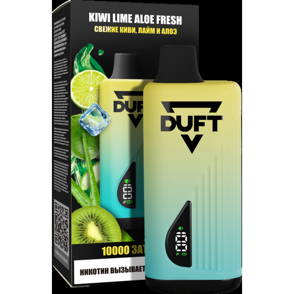 Электронка Duft Kiwi Lime Aloe Fresh (10000 Затяжек) в Екатеринбурге