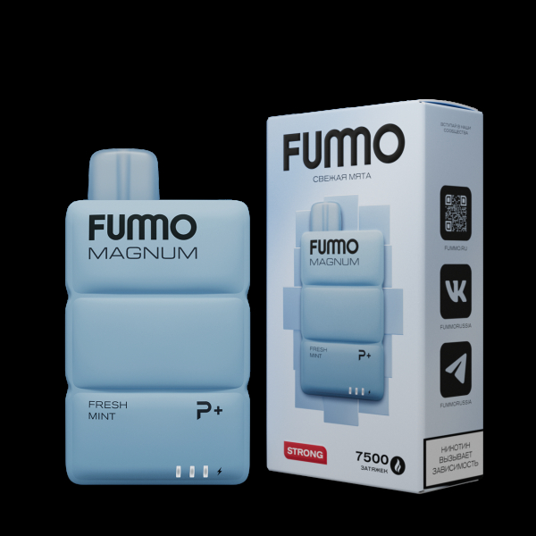 Электронка Fummo Magnum Свежая Мята (7500 Затяжек) в Екатеринбурге