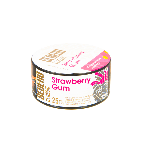 Табак Sebero Strawberry Gum  25 грамм в Екатеринбурге