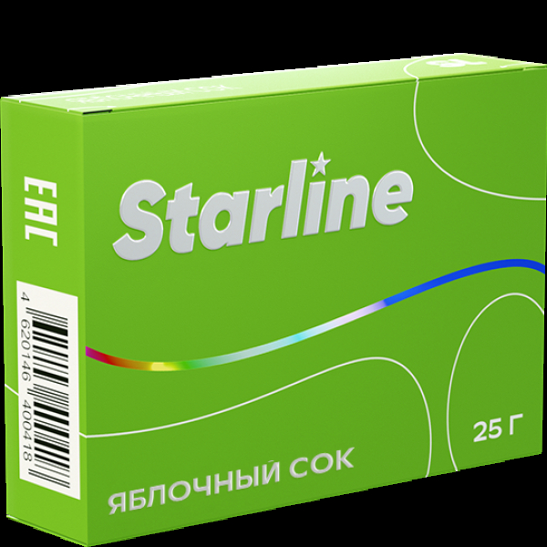 Табак Starline Яблочный Сок  25 грамм в Екатеринбурге