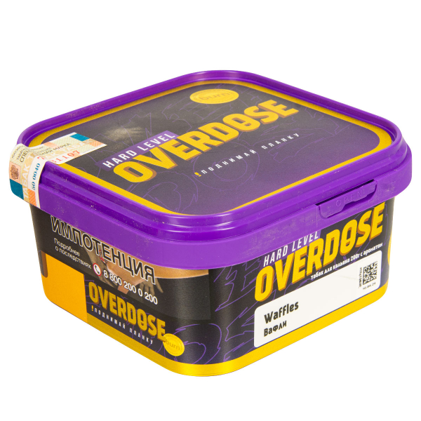 Табак Overdose Waffles  200 грамм в Екатеринбурге