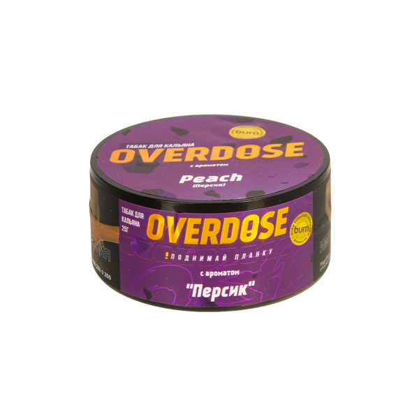 Табак Overdose Peach  25 грамм в Екатеринбурге