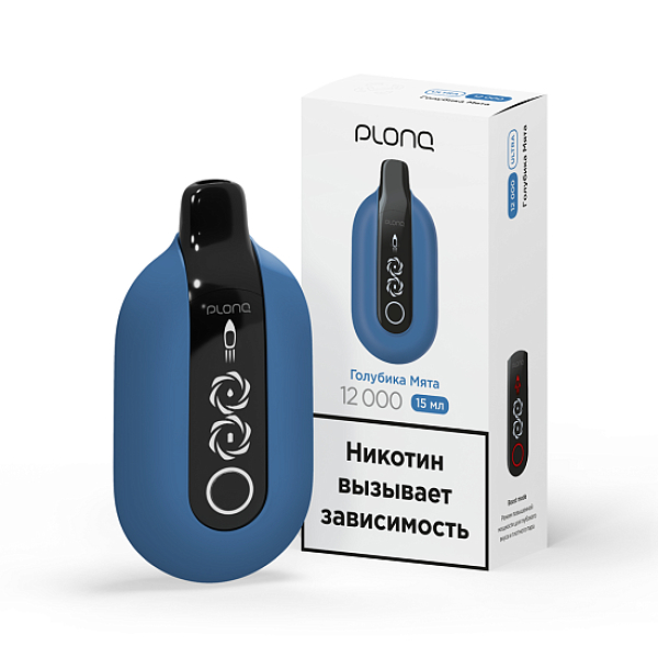 Электронка Plonq Ultra 12000 Голубика Мята в Екатеринбурге