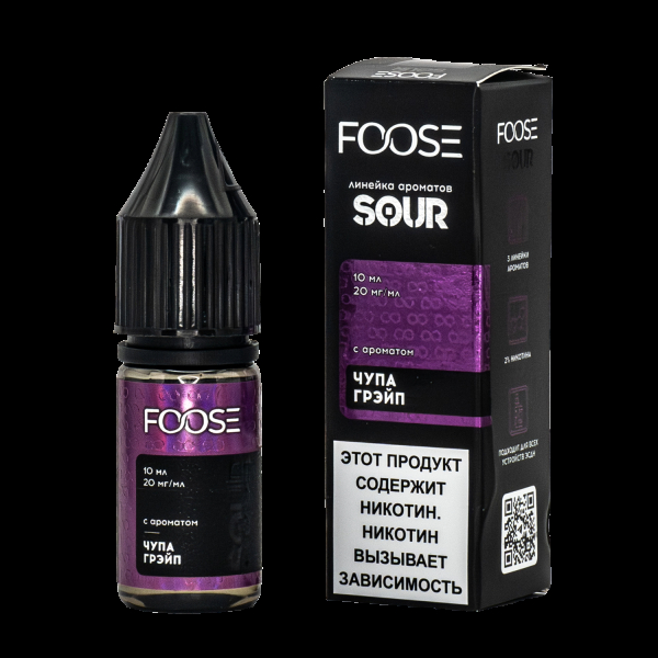 Жидкость Foose Sour Чупа Грейп 10 Мл в Екатеринбурге