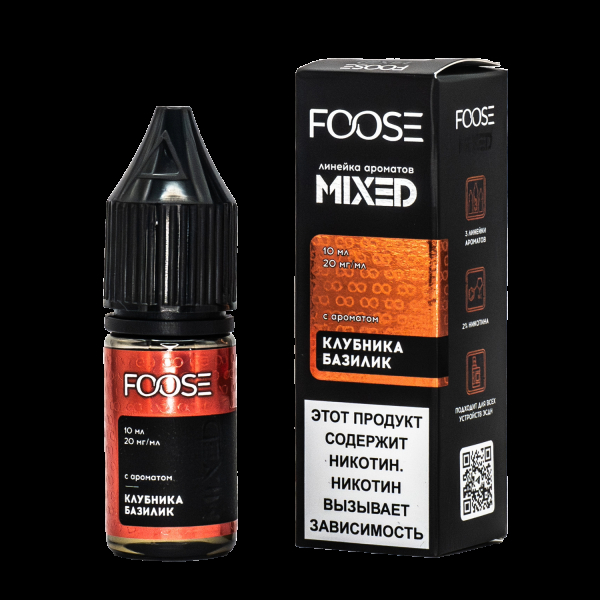 Жидкость Foose Mixed Клубника Базилик 10 Мл в Екатеринбурге
