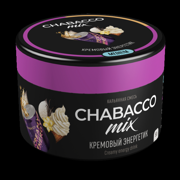 Смесь Chabacco Mix Medium Creamy Energy Drink  50 гр в Екатеринбурге