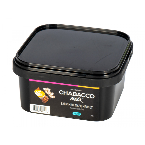 Смесь Chabacco Mix Medium Cappuccino Marshmallow  200 гр в Екатеринбурге