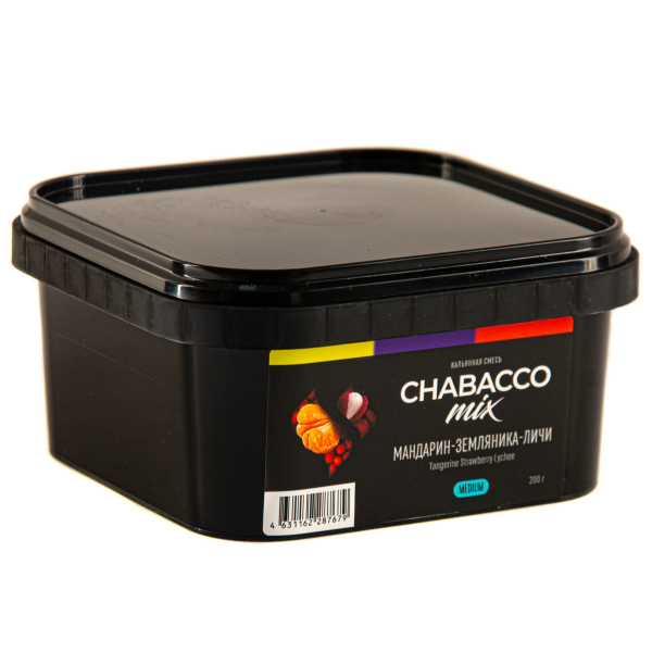 Смесь Chabacco Mix Medium Tangerine Strawberry Lychee  200 гр в Екатеринбурге