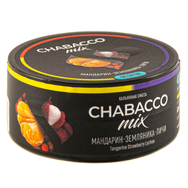 Смесь Chabacco Mix Medium Tangerine Strawberry Lychee  25 гр в Екатеринбурге