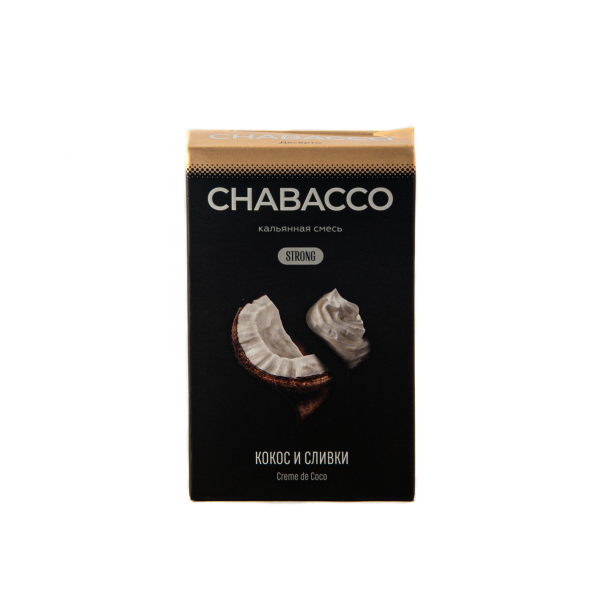 Смесь Chabacco Mix Strong Crème De Coco  50 гр в Екатеринбурге