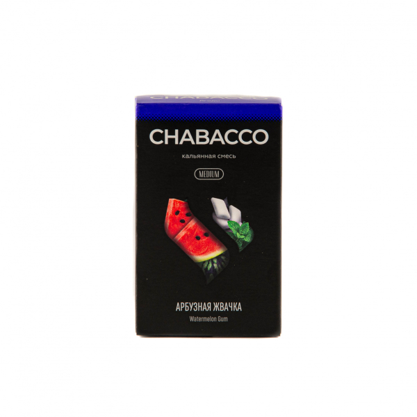 Смесь Chabacco Mix Medium Watermelon Gum  50 гр в Екатеринбурге
