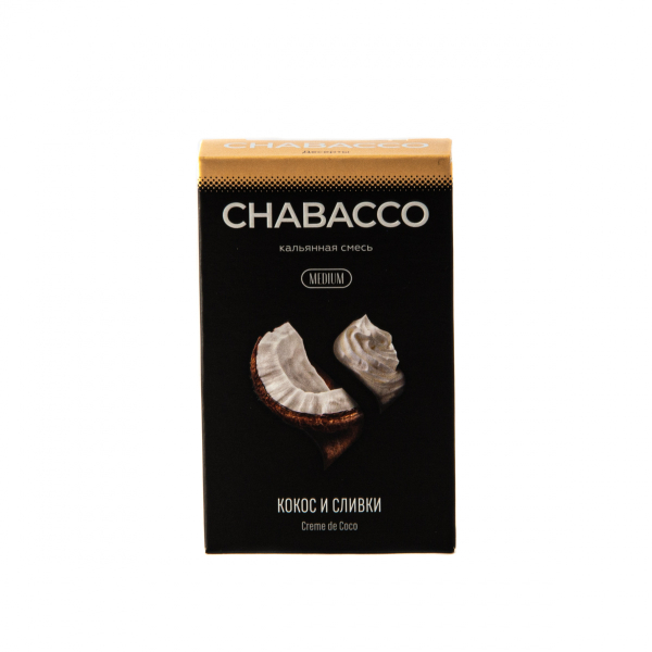 Смесь Chabacco Mix Medium Crème De Coco  50 гр в Екатеринбурге