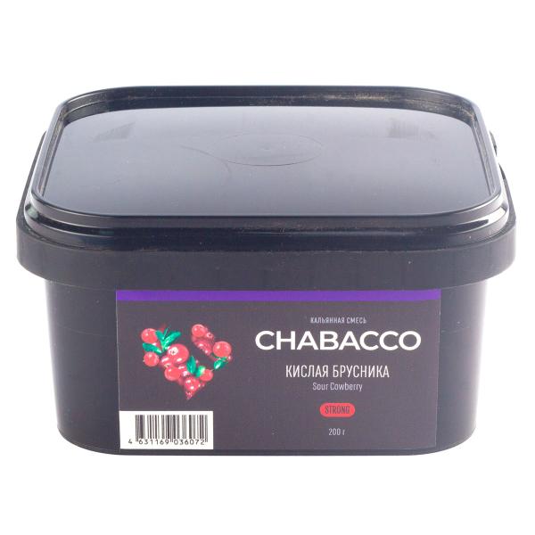 Смесь Chabacco Strong Sour Cowberry  200 гр в Екатеринбурге