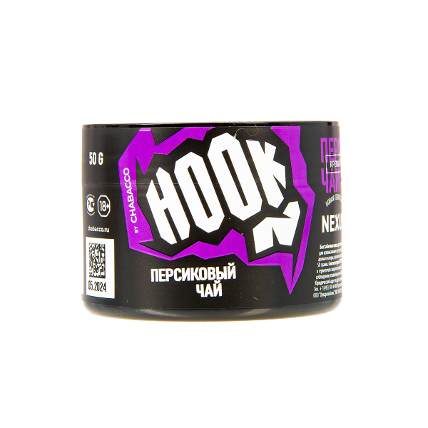Табак Hook Персиковый Чай  50 грамм в Екатеринбурге
