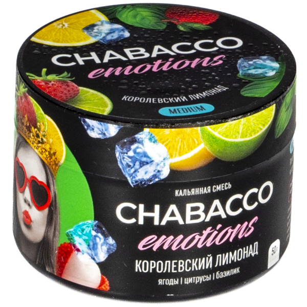 Смесь Chabacco Mix Medium Royal Lemonade  50 гр в Екатеринбурге
