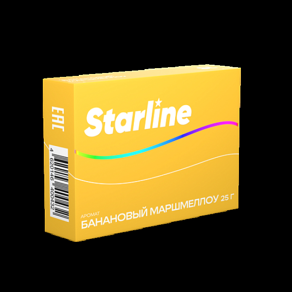 Табак Starline Банановый Маршмеллоу  25 грамм в Екатеринбурге