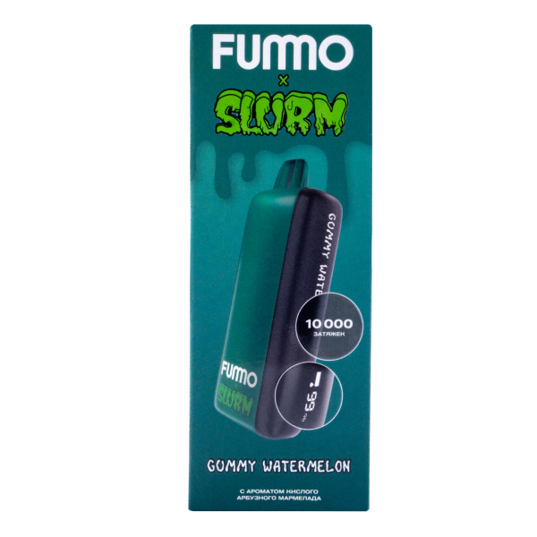Электронка Fummo Indic Slurm Кислый Арбузный Мармелад (10 000 Затяжек) в Екатеринбурге