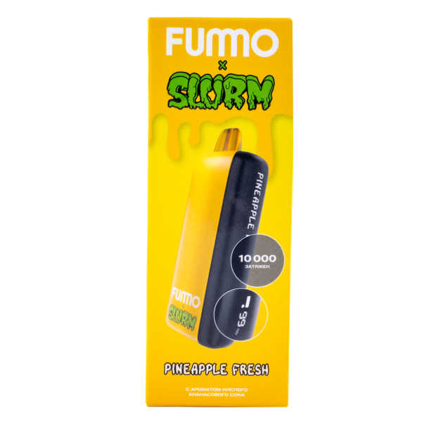 Электронка Fummo Indic Slurm Кислый Ананасовый Сок (10 000 Затяжек) в Екатеринбурге