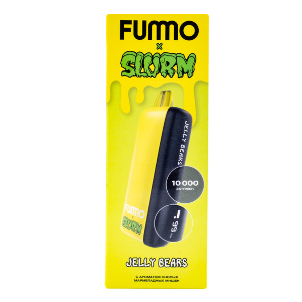 Электронка Fummo Indic Slurm Кислые Мармеладные Мишки (10 000 Затяжек) в Екатеринбурге